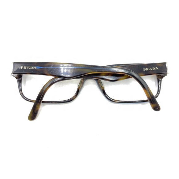 Prada VPR 16M ZXH-1O1 Blue Brown Tortoise Eyeglasses Frames 55-16 140 Italy - Picture 11 of 12